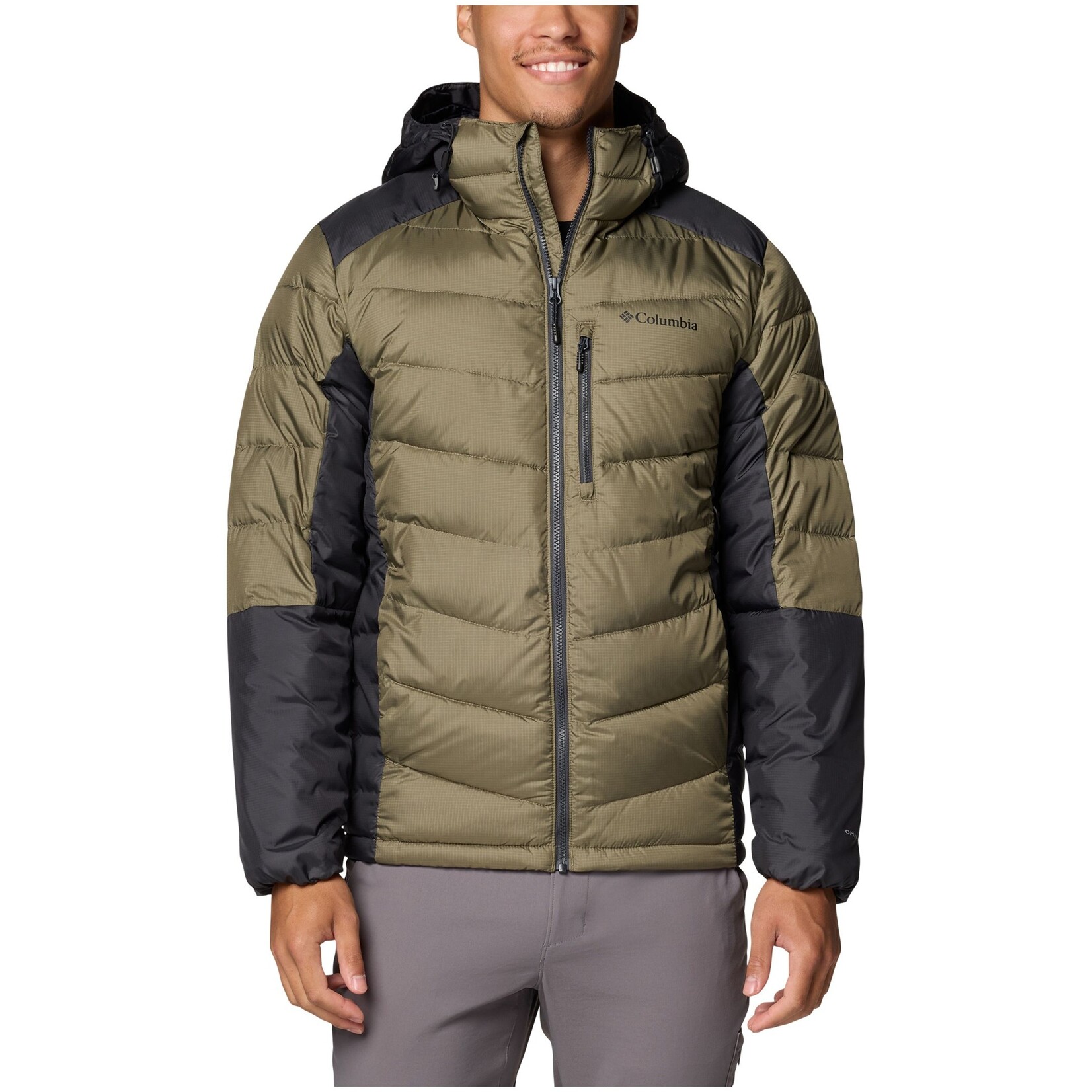 Columbia Labyrinth Loop™ II Hooded Jacket - Stone Green/Black - S