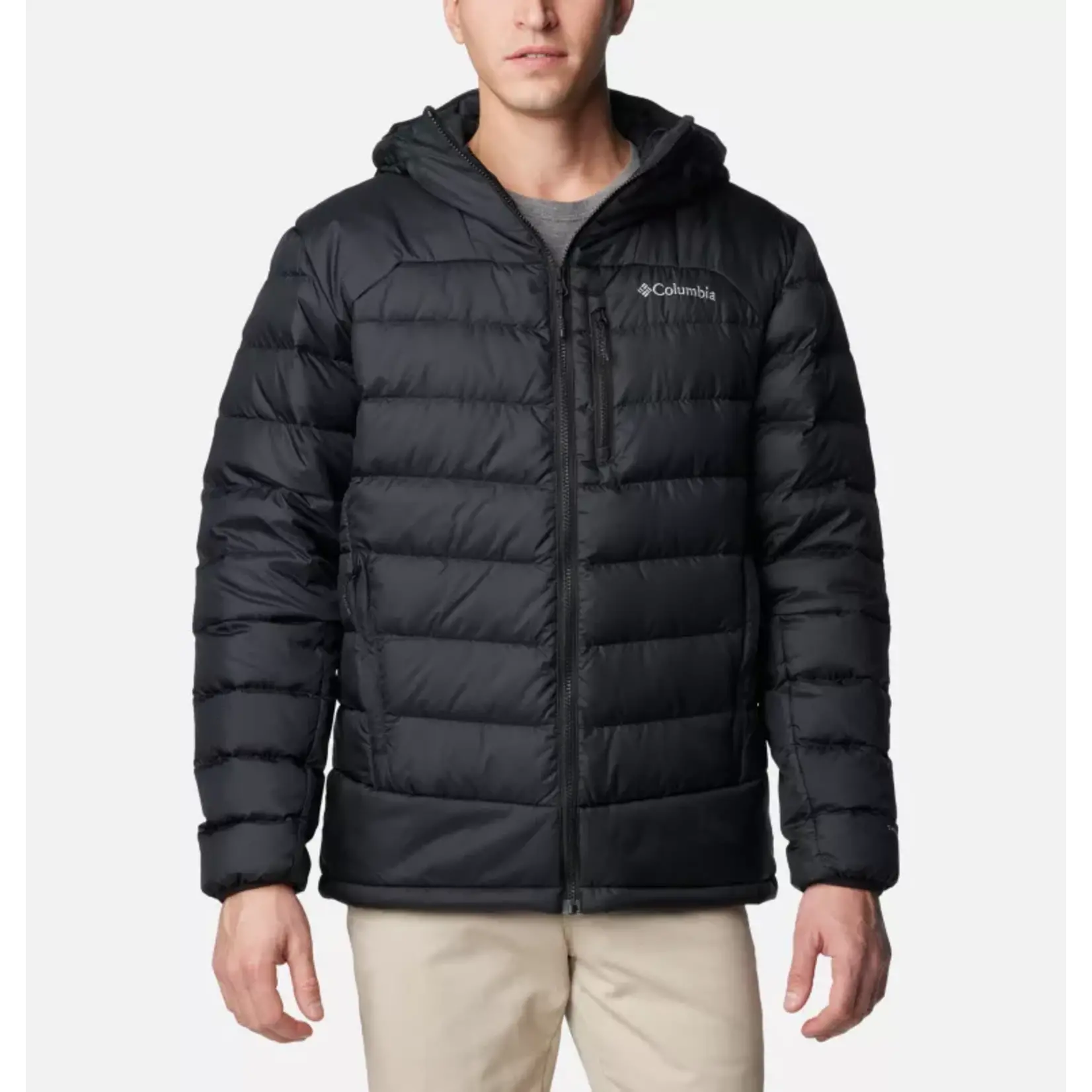 Columbia Autumn Park™ II Down Hooded Jkt - Black - XXL