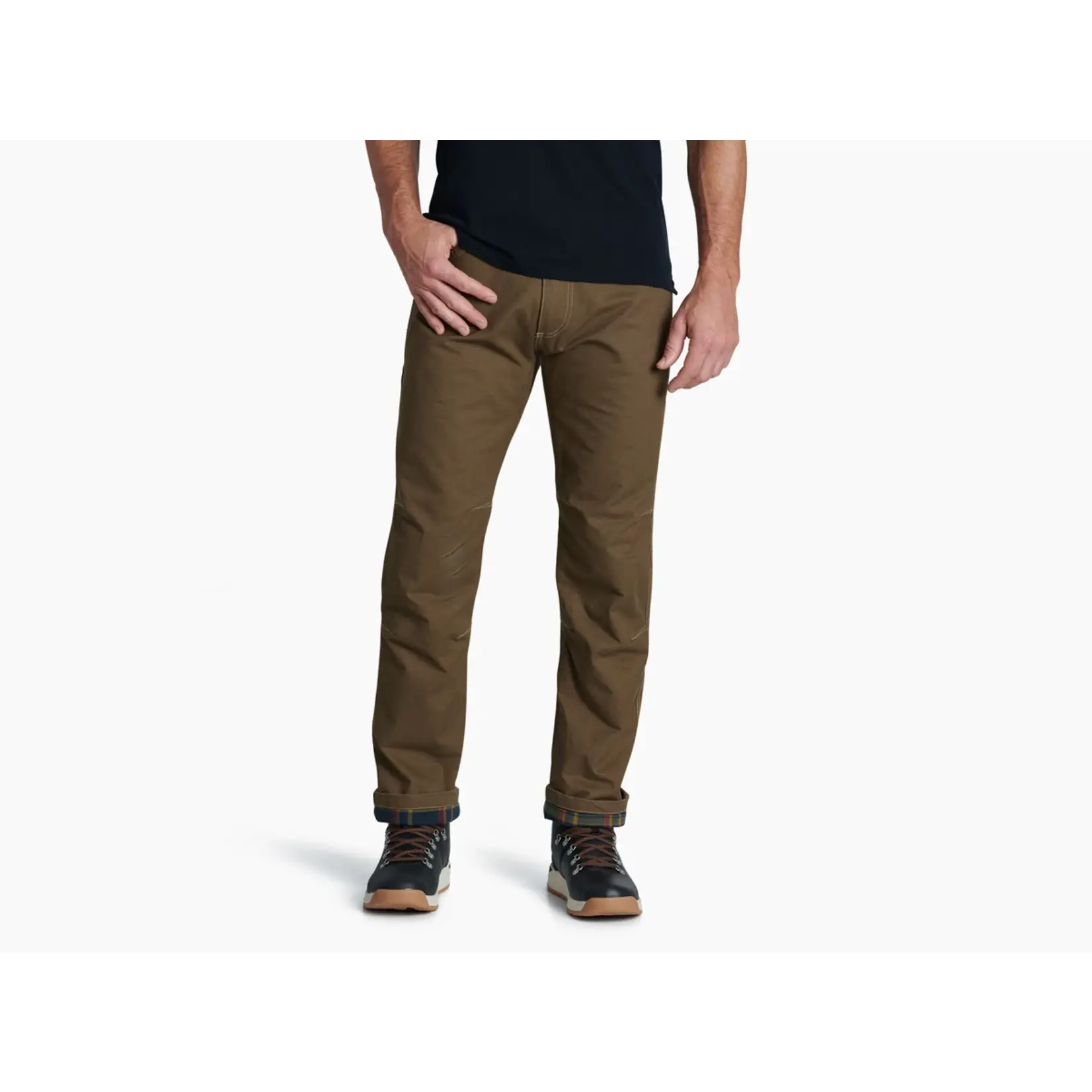 Kuhl KUHL Hot Rydr Lined Pants - 38x32 - Dark Khaki