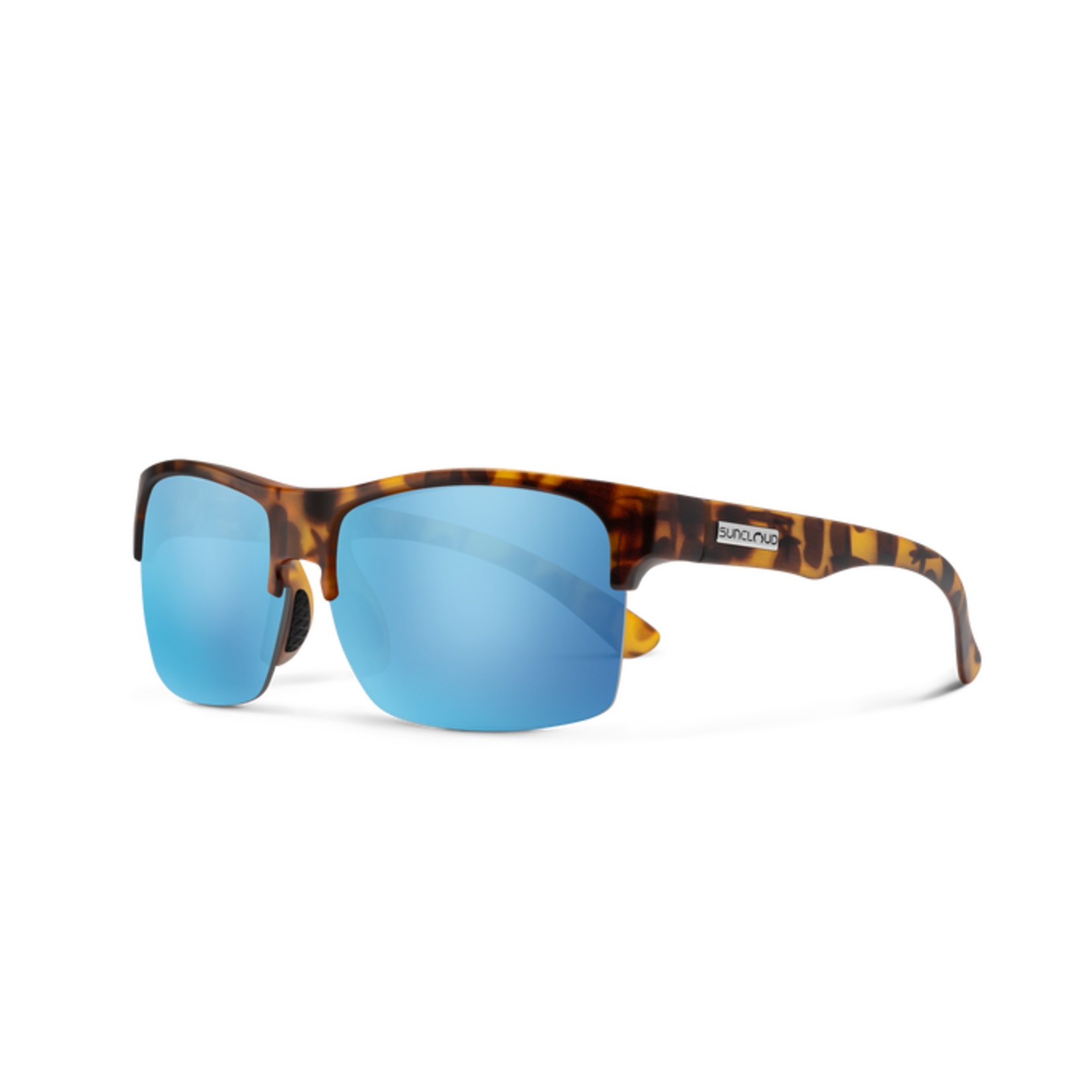 Suncloud SUNCLOUD - Rambler Lite Matte Tortoise | Polarized Aqua Mirror
