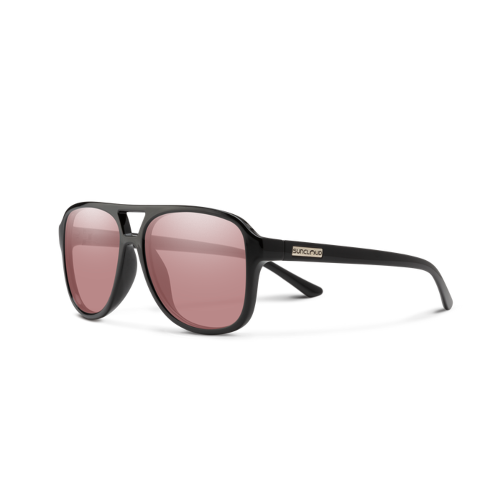 Suncloud SUNCLOUD - Sandy Black | Polarized Low Light Rose
