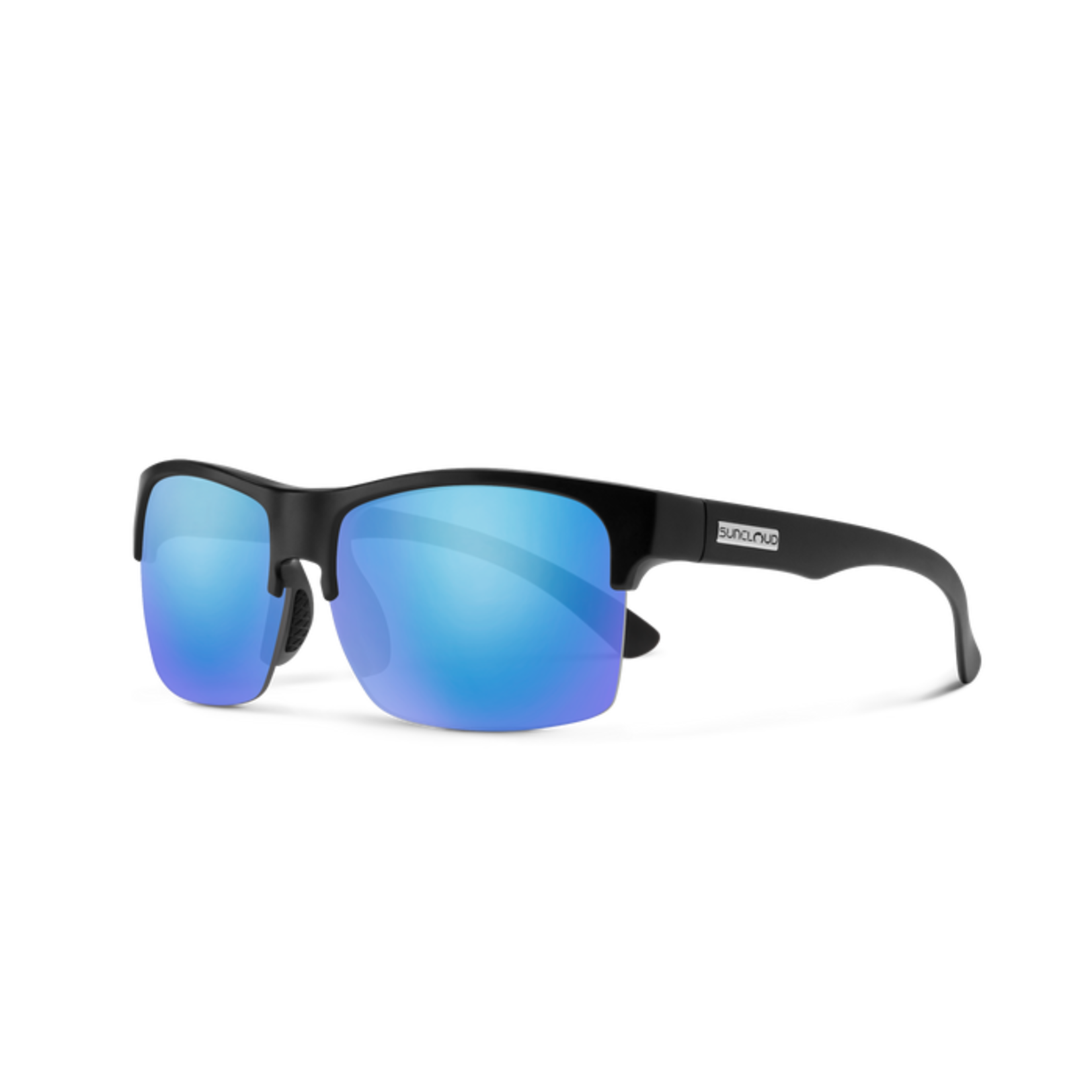 Suncloud SUNCLOUD - Rambler Lite Matte Black | Polarized Blue Mirror