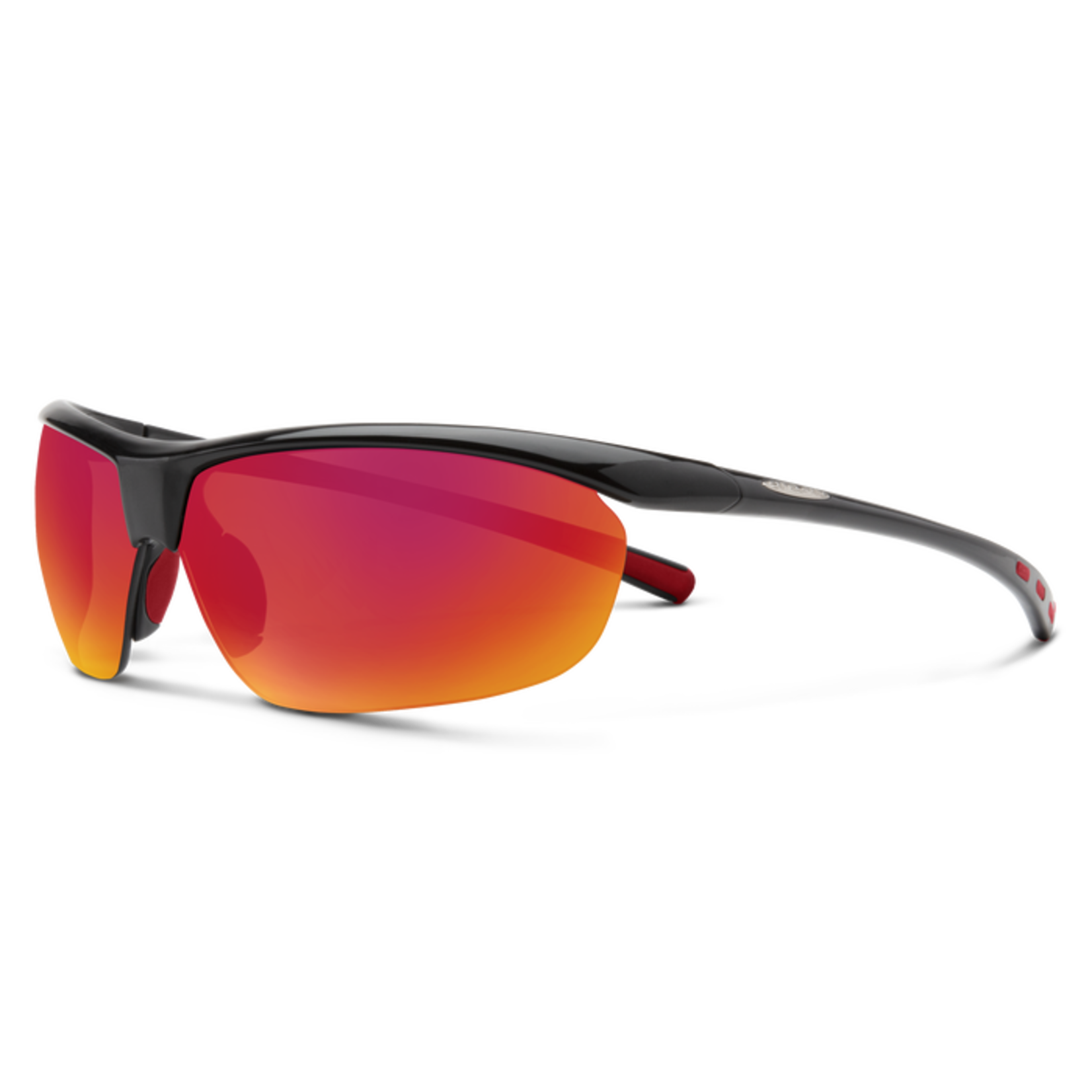 Suncloud SUNCLOUD - Zephyr Black | Polar Red Mirror