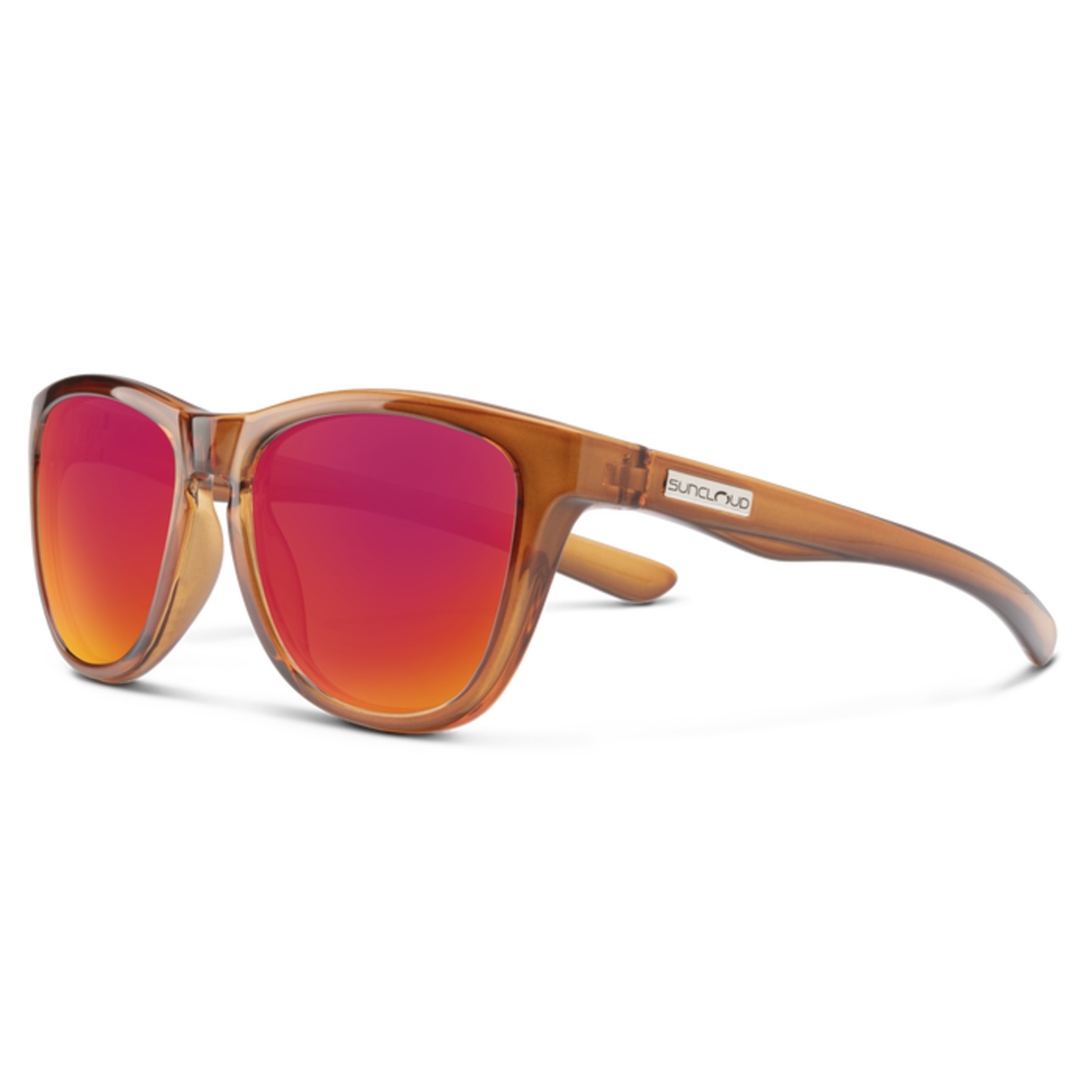 Suncloud SUNCLOUD - Topsail Crystal Amber | Polar Red Mirror