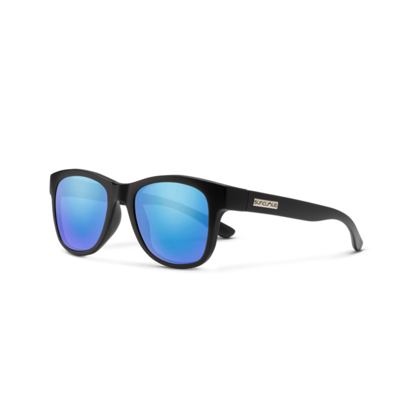Suncloud SUNCLOUD - Leeway Matte Black | Polarized Blue Mirror