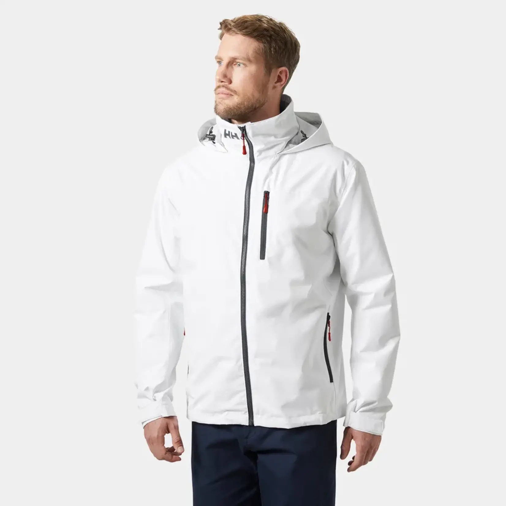Helly Hansen Helly Hansen CREW HOODED MIDLAYER JACKET WHITE XL