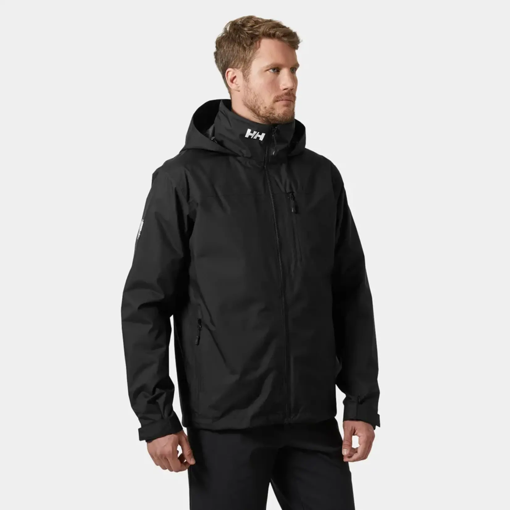 Helly Hansen Helly Hansen CREW HOODED MIDLAYER JACKET BLACK M