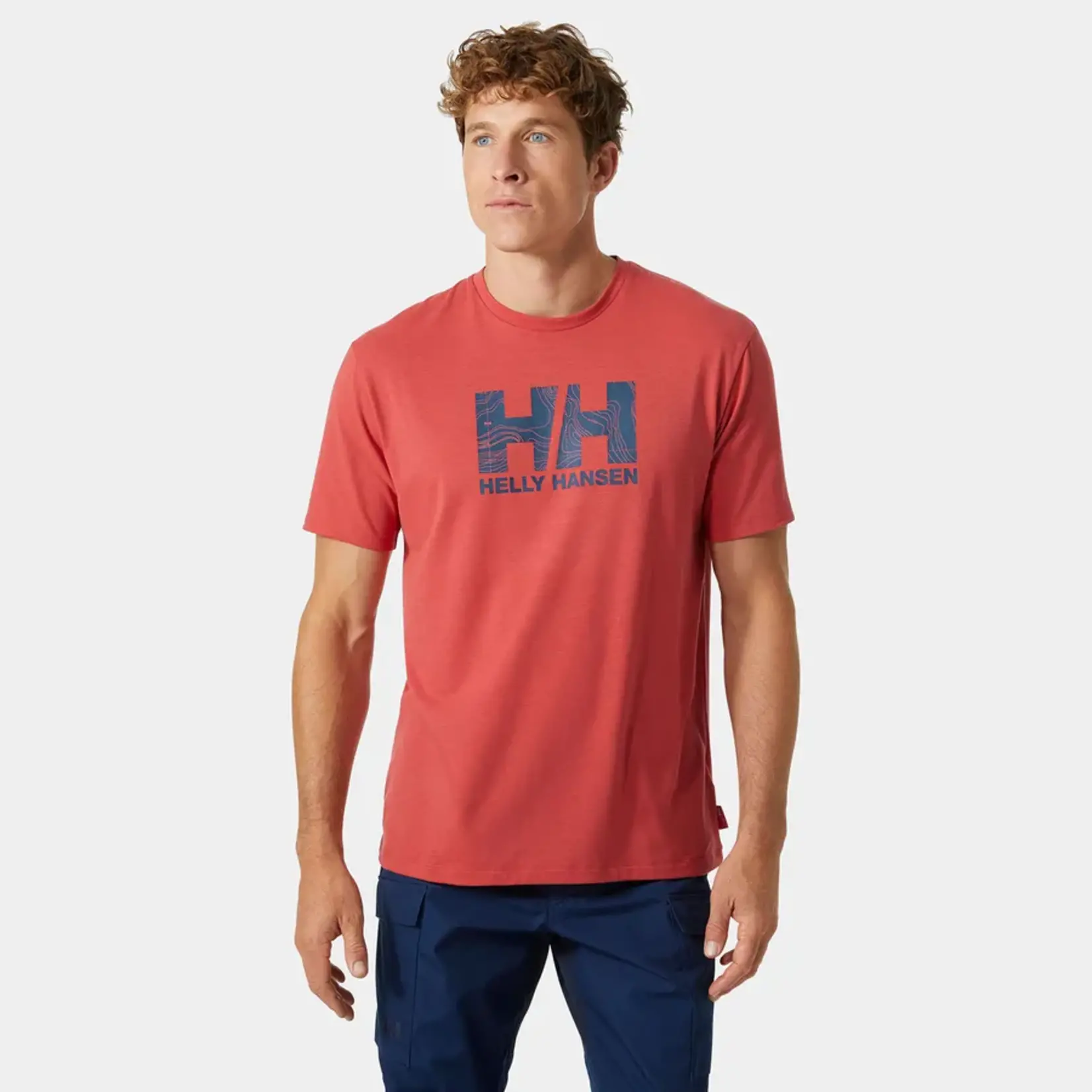 Helly Hansen Helly Hansen HH Skog Recycled Graphic T-Shirt - Poppy Red - L