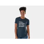Trek Shirt Trek Bike People Tee Women Large Navy