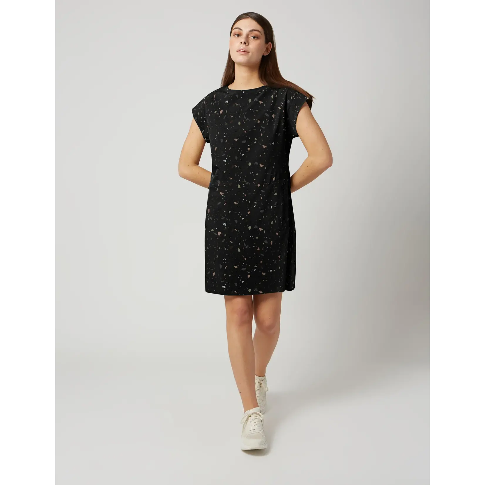 FIG FIG MURKA DRESS GRANITO BLACK S