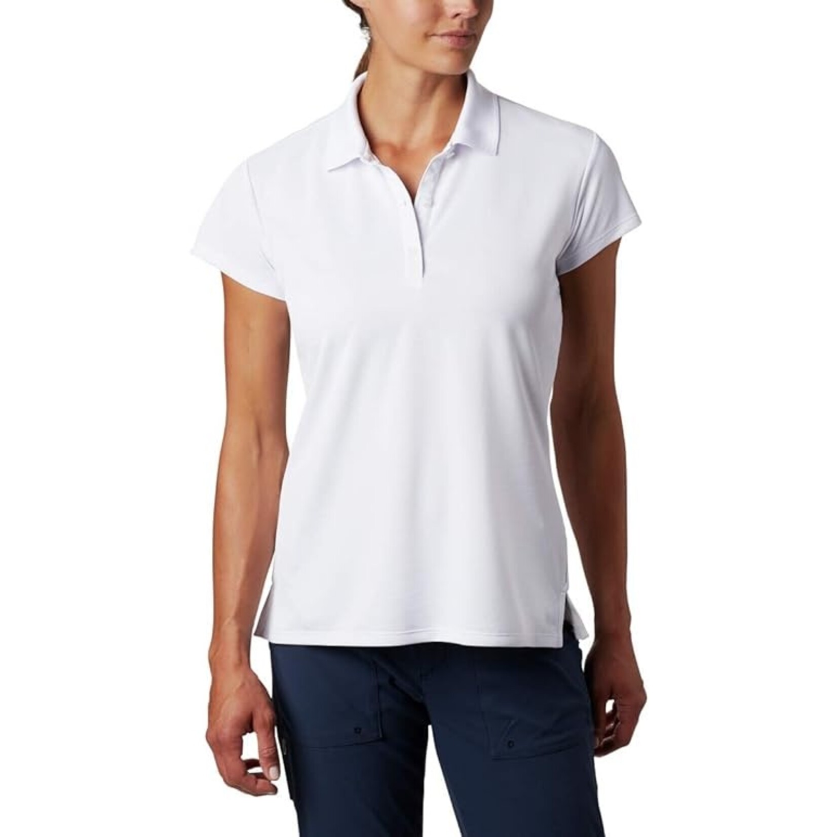 Columbia FINAL SALE - Innisfree SS Polo, White, Large