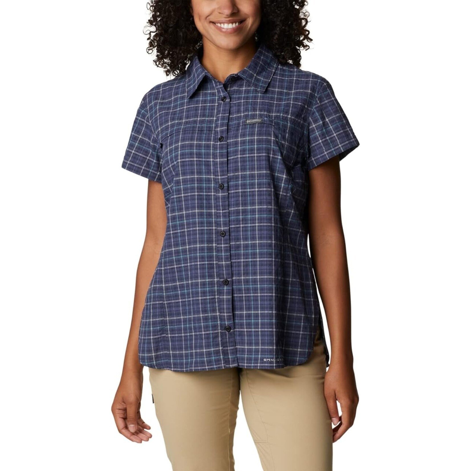 Columbia FINAL SALE - Silver Ridge™ Novelty SS Shirt Nocturnal Eleva XL