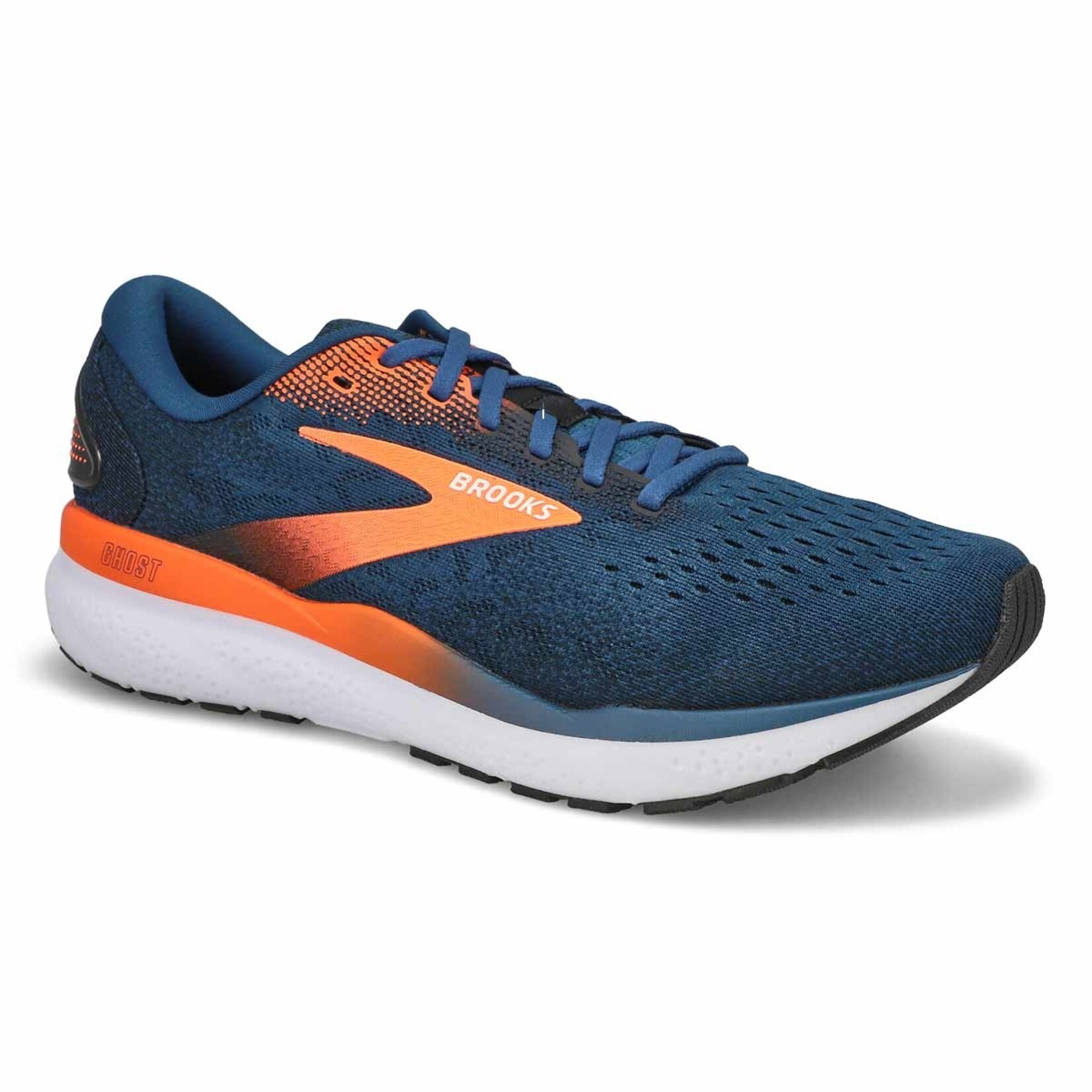 Brooks Ghost 16 Blue Opal/Black/Nasturtium 11.5 D