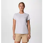 Columbia Bluebird Canyon™ Short Sleeve Crew White Popflorid L