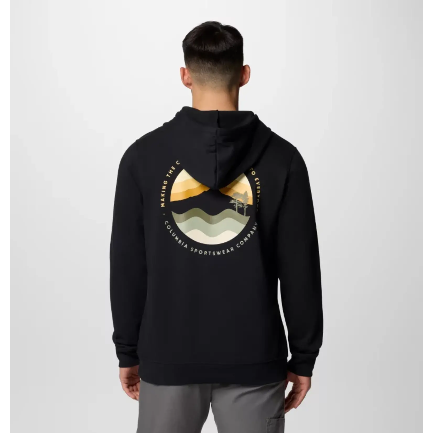 Columbia Columbia Trek™ Graphic Hoodie Black, Circular XXL