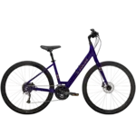 Trek TREK - Verve 3 Gen 4 Disc Lowstep- Purple Abyss -M