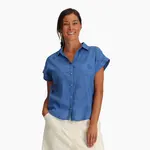 Royal Robbins Royal Robbins OASIS S/S, Chicory Blue, M