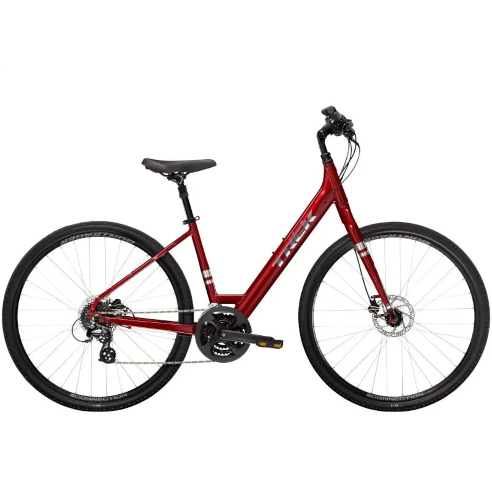 Trek Trek Verve 2 Gen 4 Disc Low Step - L - Rage Red