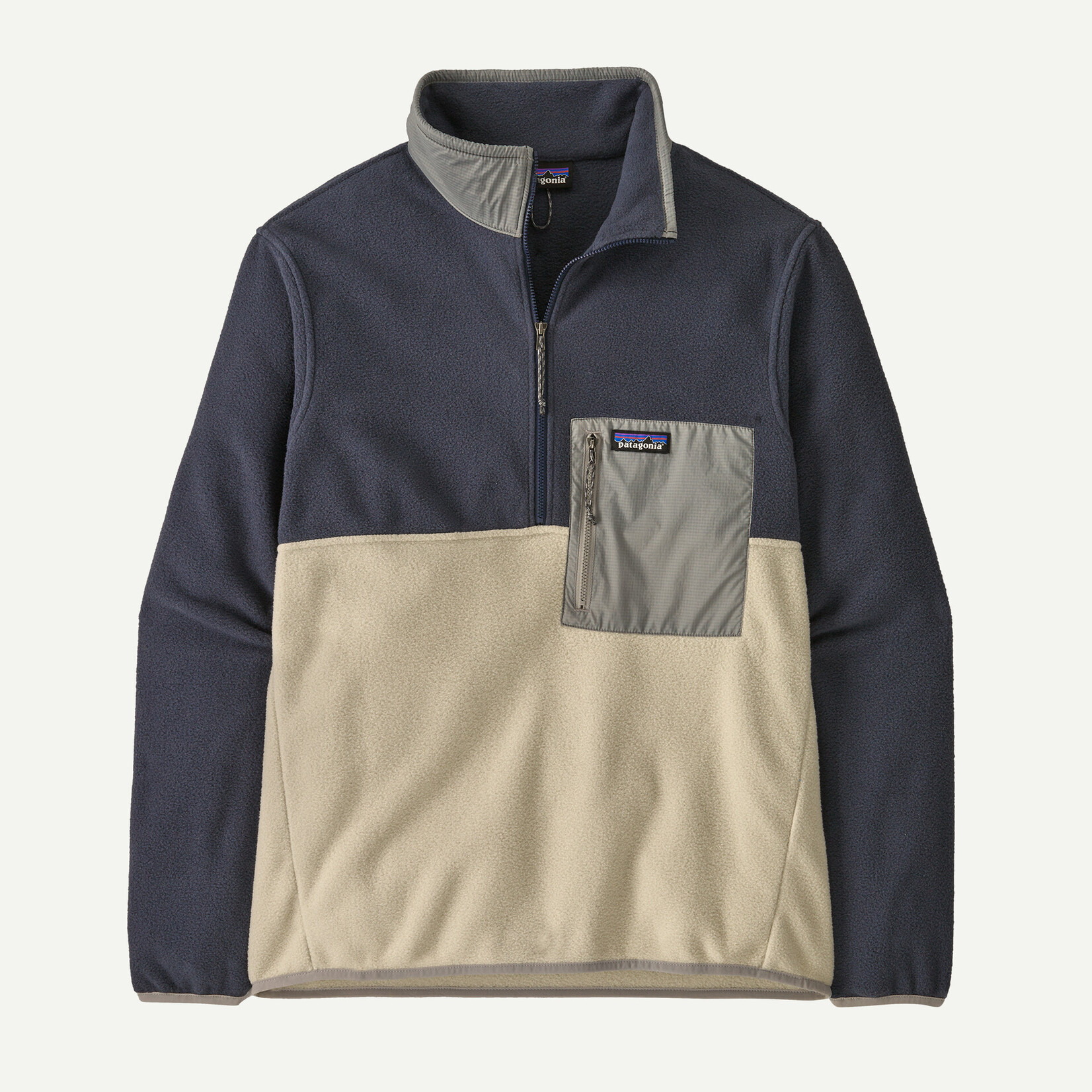 Patagonia PATAGONIA M's Microdini 1/2 Zip P/O Pelican XXL