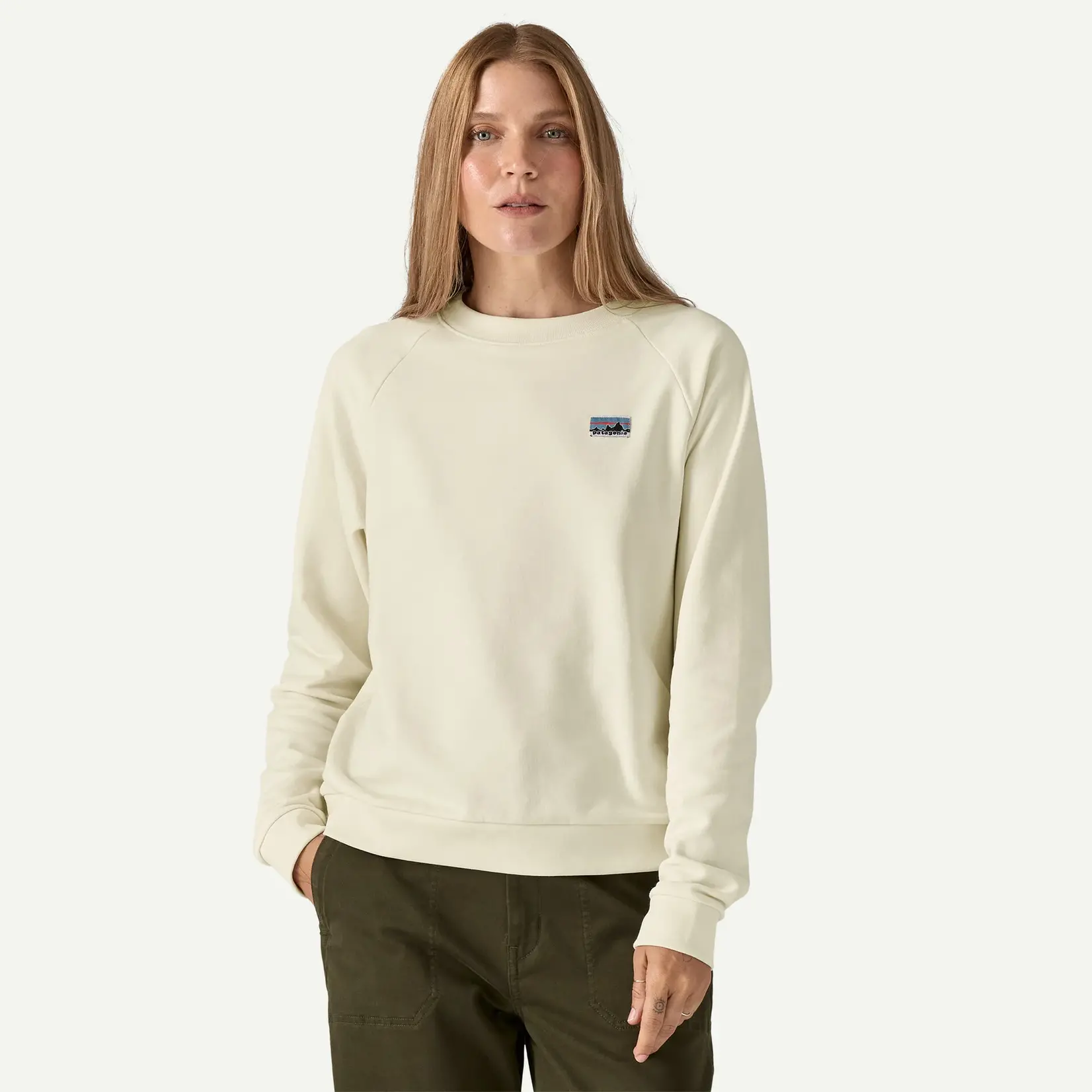 Patagonia PATAGONIA W's Regenerative Organic Certified Cotton Essential Top Wool White M