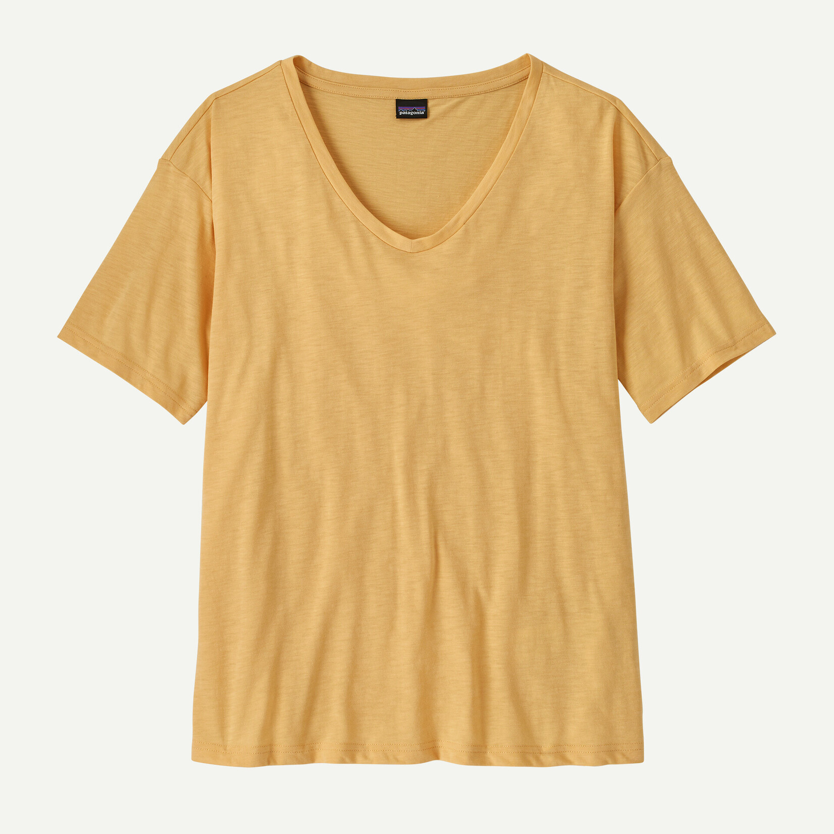 Patagonia PATAGONIA W's S/S Mainstay Top Beeswax Tan L