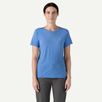 Patagonia PATAGONIA W's Cap Cool Daily Graphic Shirt - Waters Swelldrifter: Abundant Blue X-Dye S