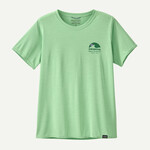 Patagonia PATAGONIA W's Cap Cool Daily Graphic Shirt Applied Imagination: Rinsed Green X-Dye XS