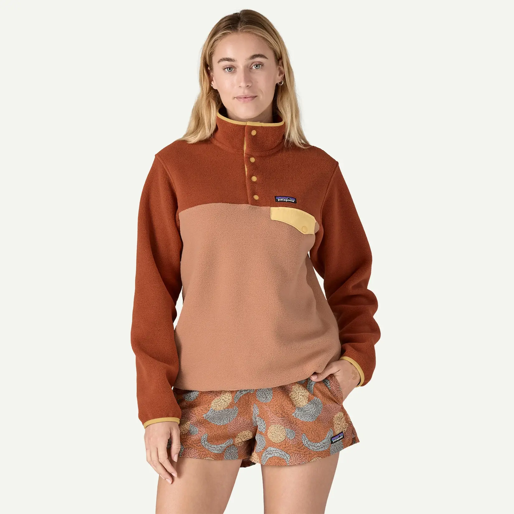 Patagonia Patagonia W's LW Synch Snap-T P/O Terra Pink L