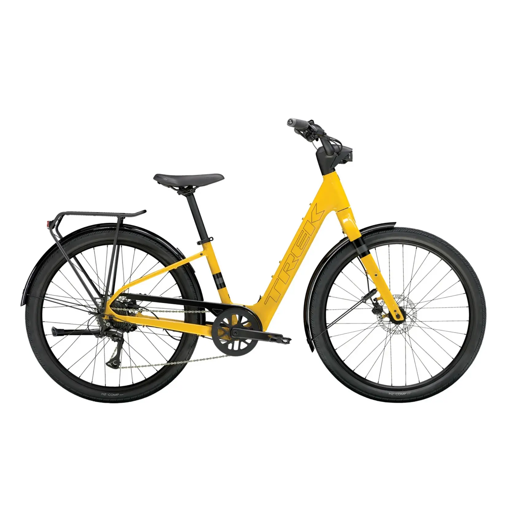 Trek Trek - Verve+ 1 Lowstep LT - M- Baja Yellow