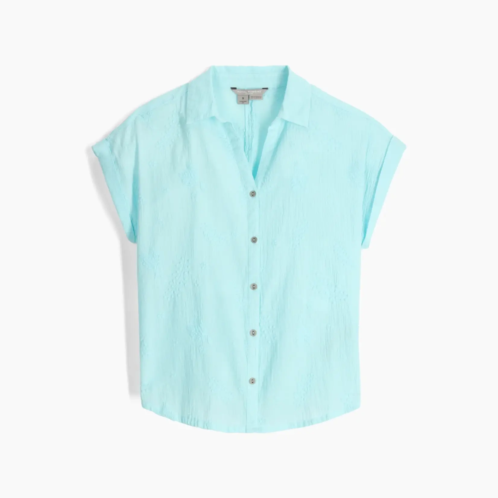 Royal Robbins Royal Robbins Oasis S/S Pacific Blue L