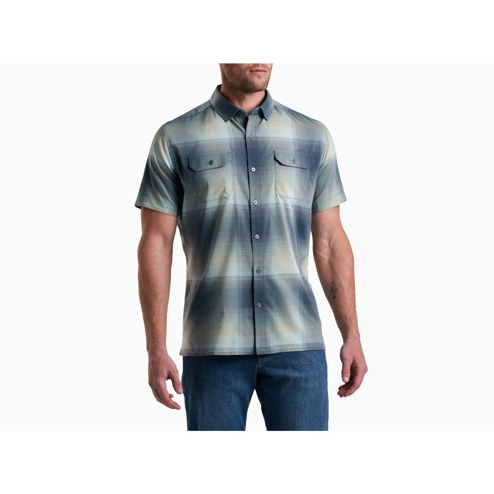 Kuhl KUHL M's Response SS - Blue Fog -XXL