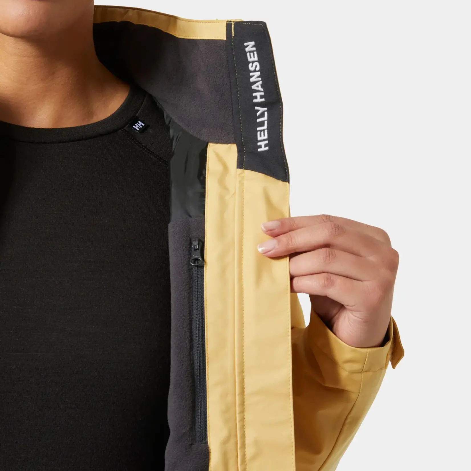 Helly Hansen Helly Hansen W CREW HOODED MIDL JACKET 2.0 SAND XXL