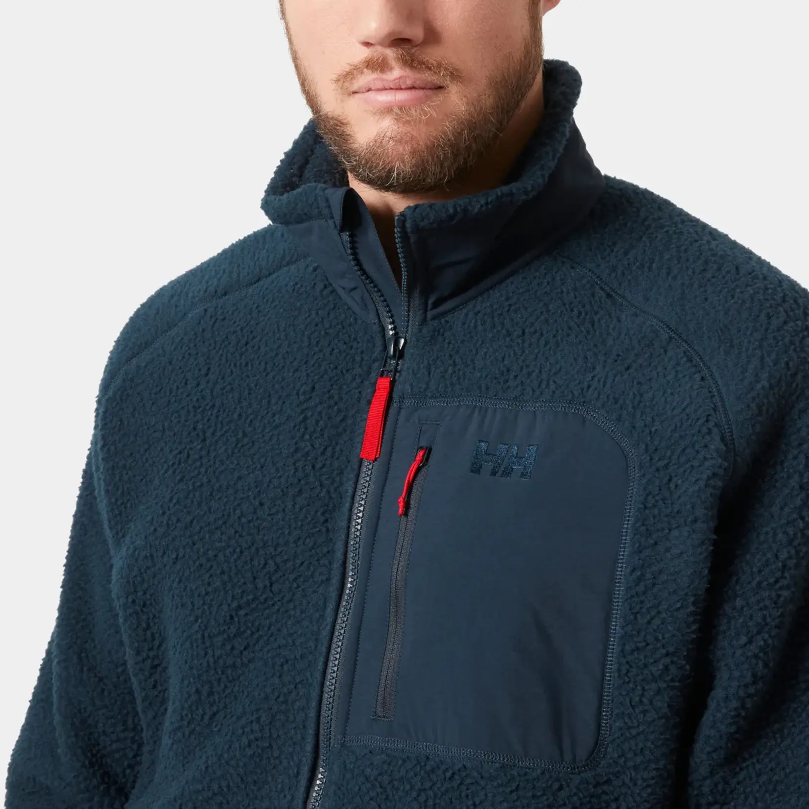 Helly Hansen Helly Hansen PANORAMA PILE BLOCK JACKET NAVY XL