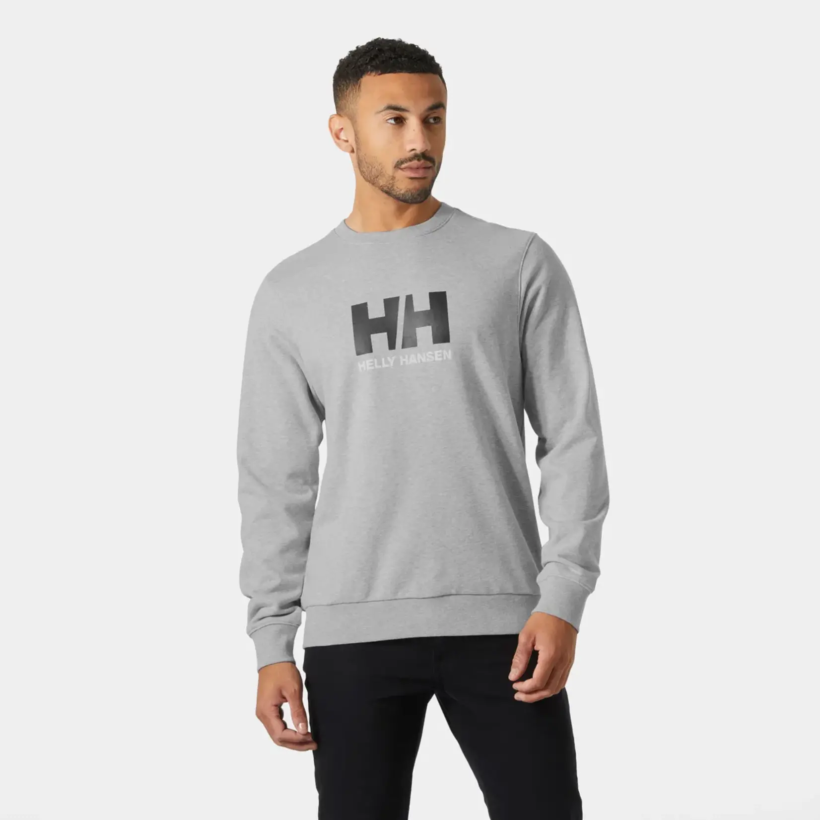 Helly Hansen Helly Hansen HH LOGO CREW SWEATSHIRT GREY MELANGE L