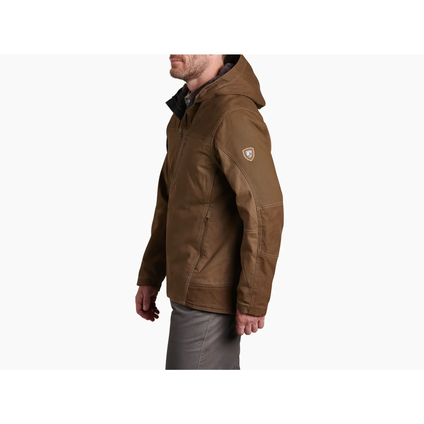 Kuhl Kuhl M's Law Fleece Lined Hoody DARK KHAKI XXL