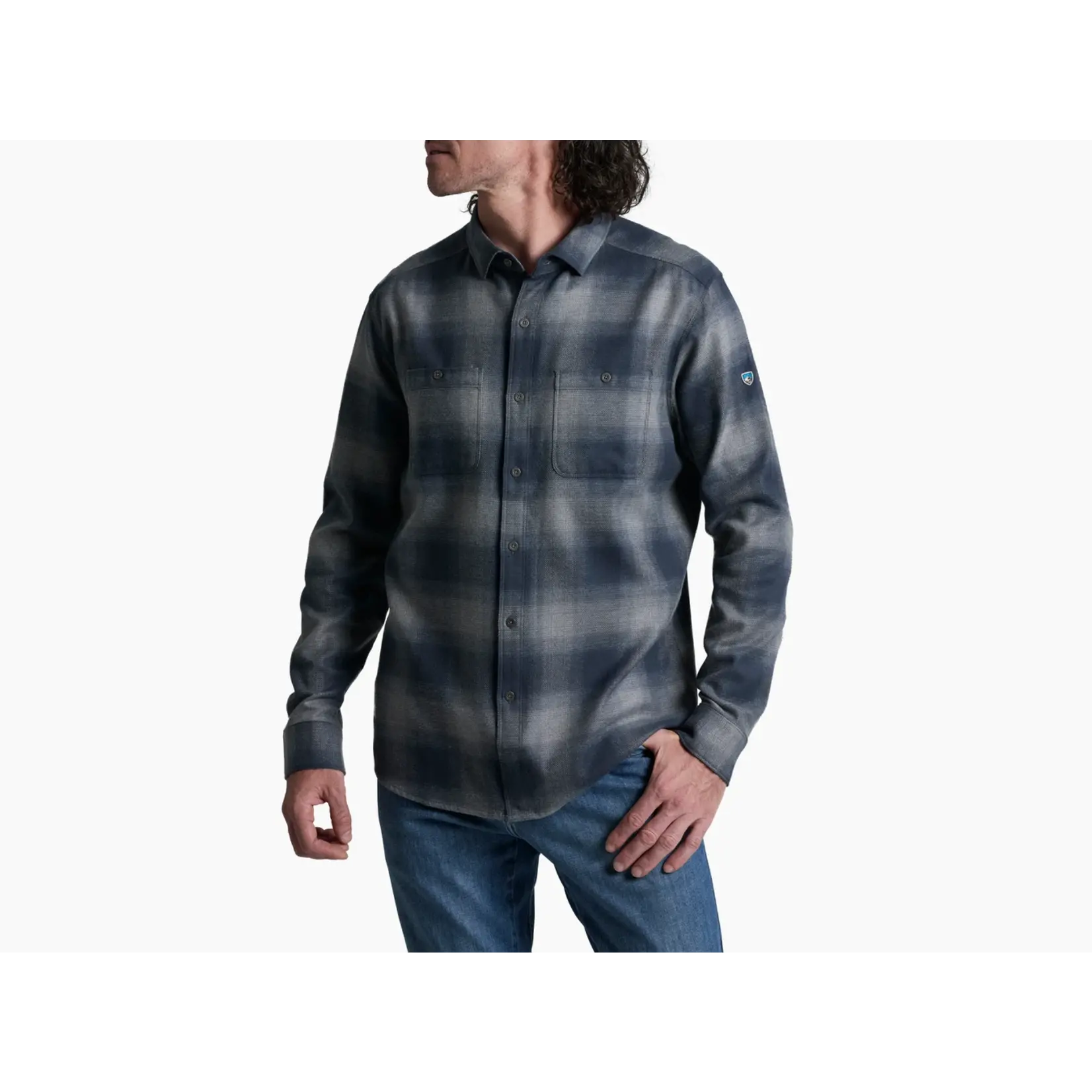 Kuhl Kuhl Law Flannel LS STEEL BLUE XL
