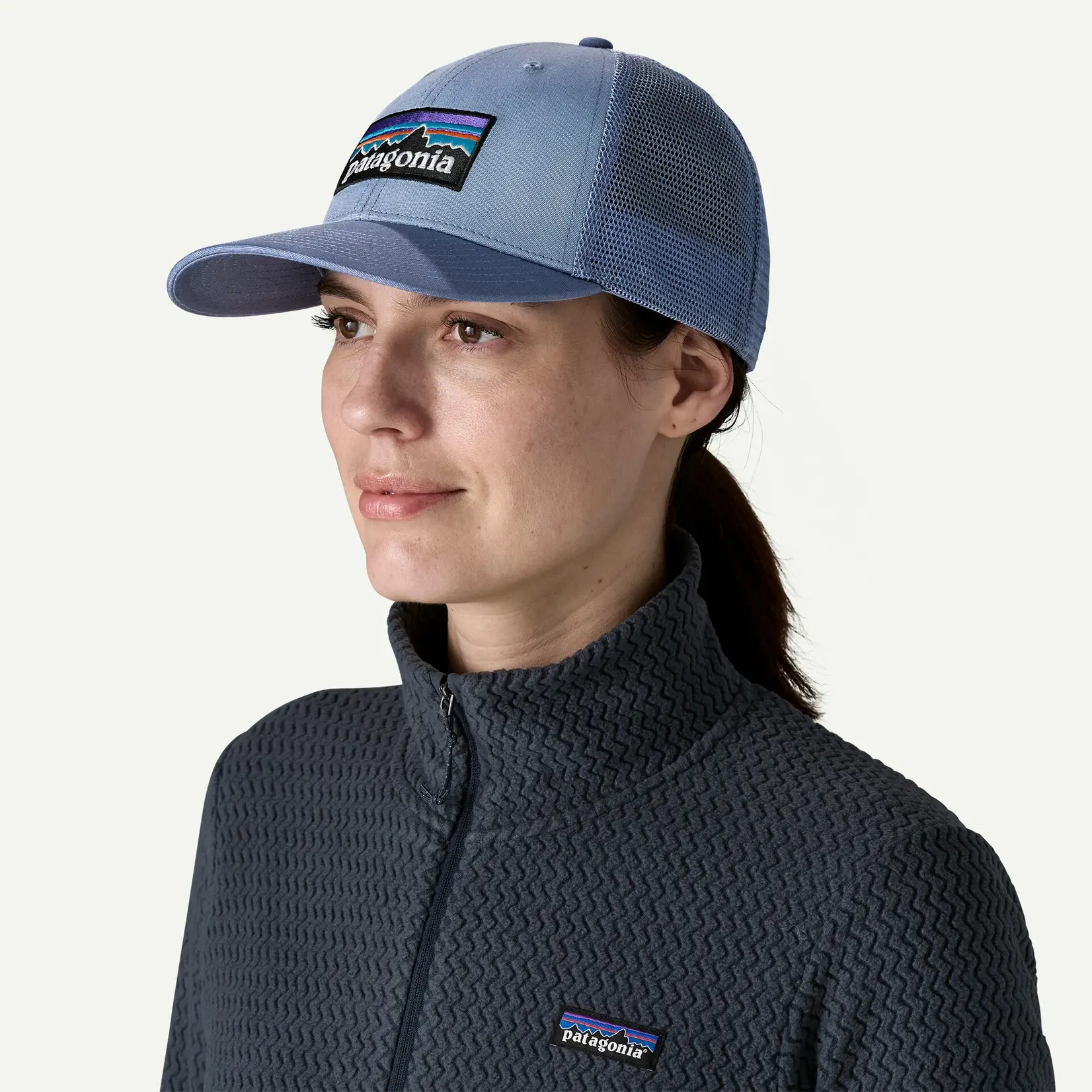 Patagonia Patagonia P-6 Logo LoPro Trucker Hat Barnacle Blue