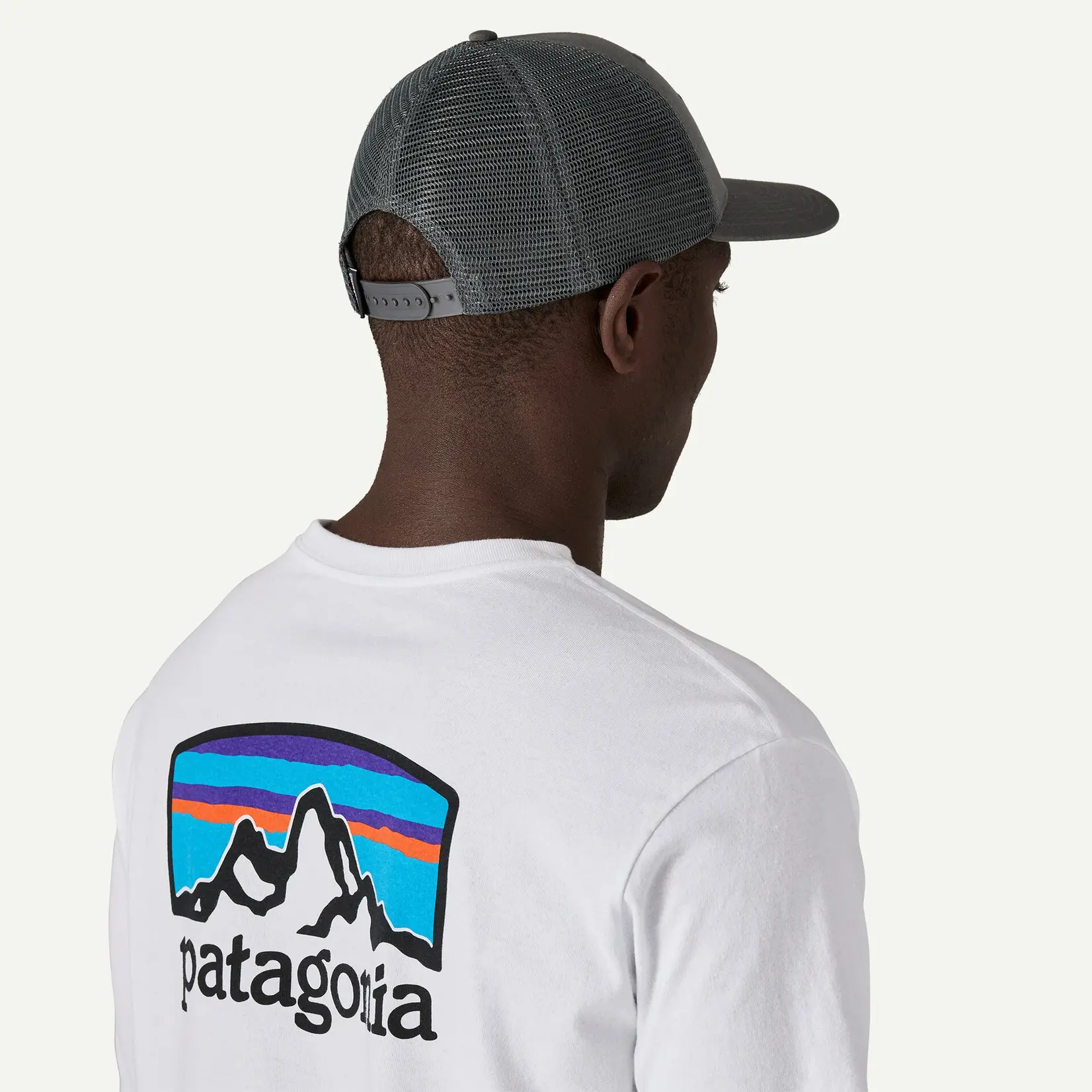 Patagonia Patagonia P-6 Logo Trucker Hat Forge Grey