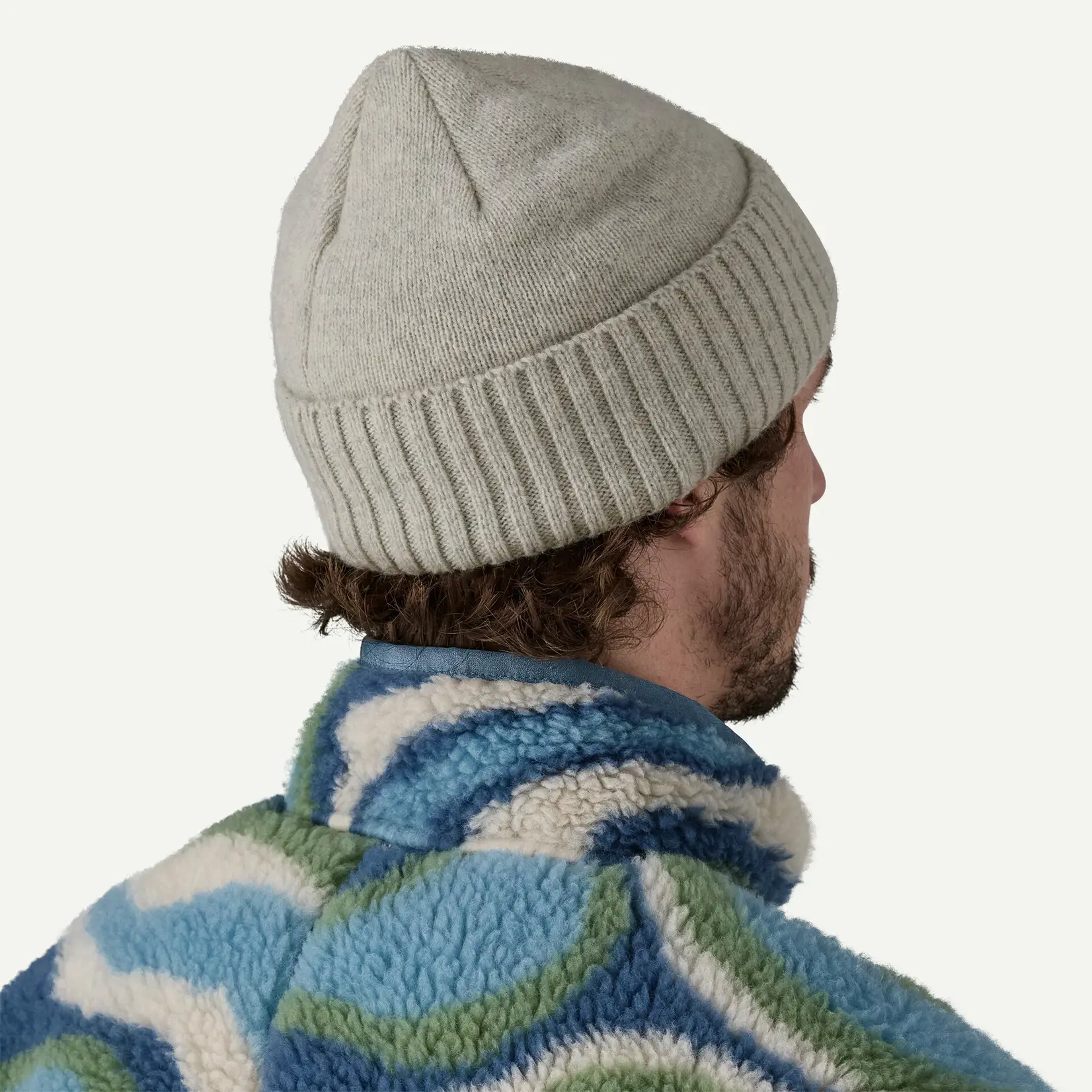 Patagonia Patagonia Brodeo Beanie OG Legacy Label: Crisp Grey ALL