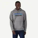 Patagonia Patagonia M's P-6 Logo Uprisal Hoody Gravel Heather 3XL