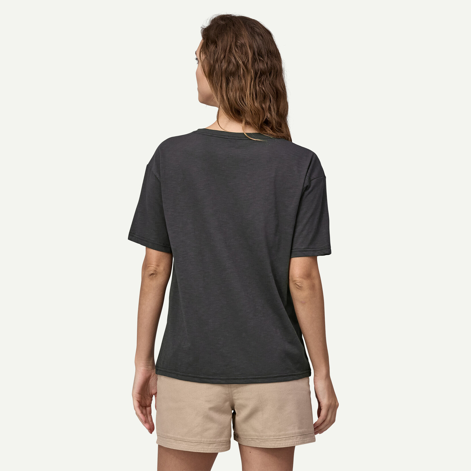 Patagonia Patagonia W's S/S Mainstay Top Ink Black M