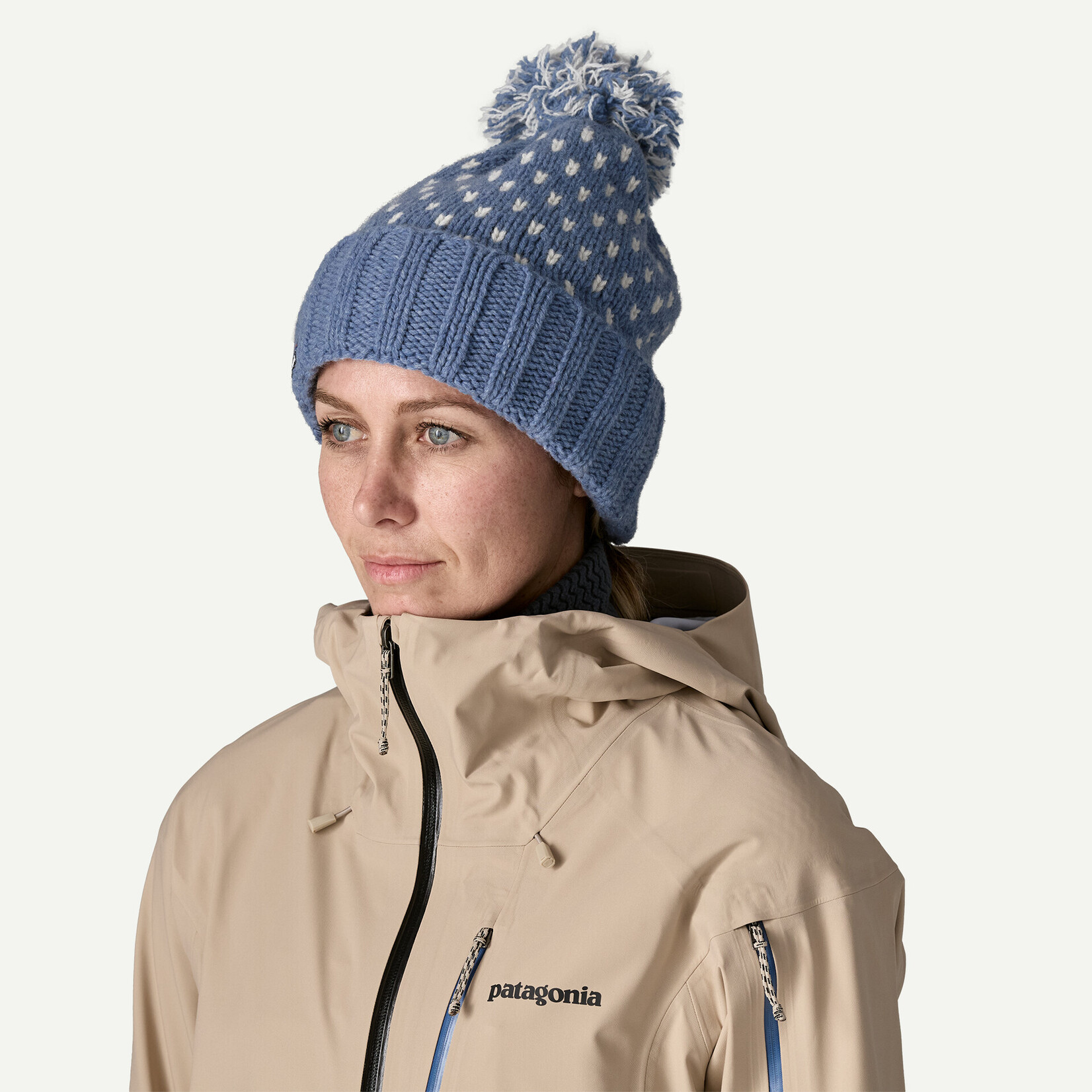 Patagonia Patagonia Snowbelle Beanie Offset Dot: Barnacle Blue ALL