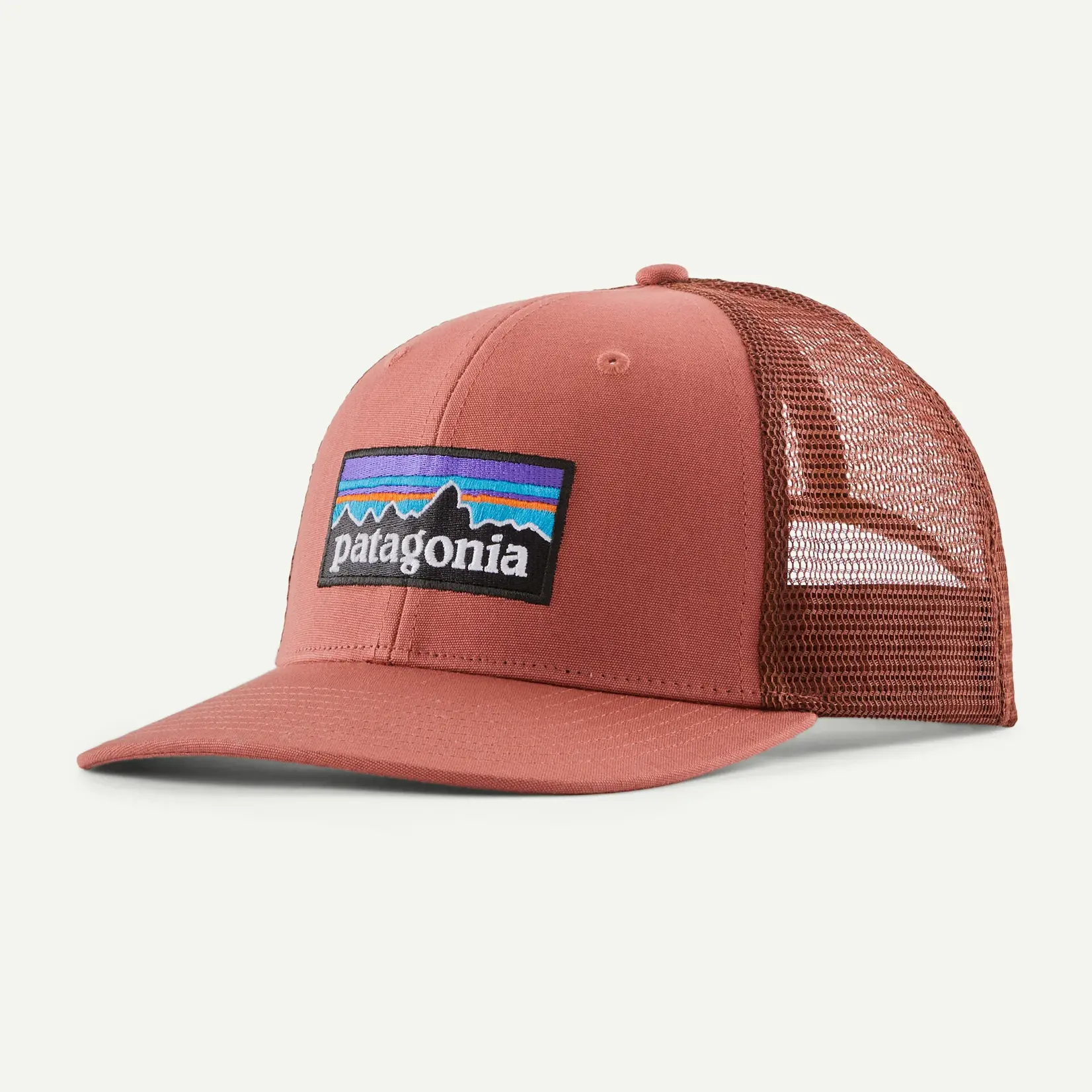 Patagonia Patagonia P-6 Logo Trucker Hat Potters Red ALL