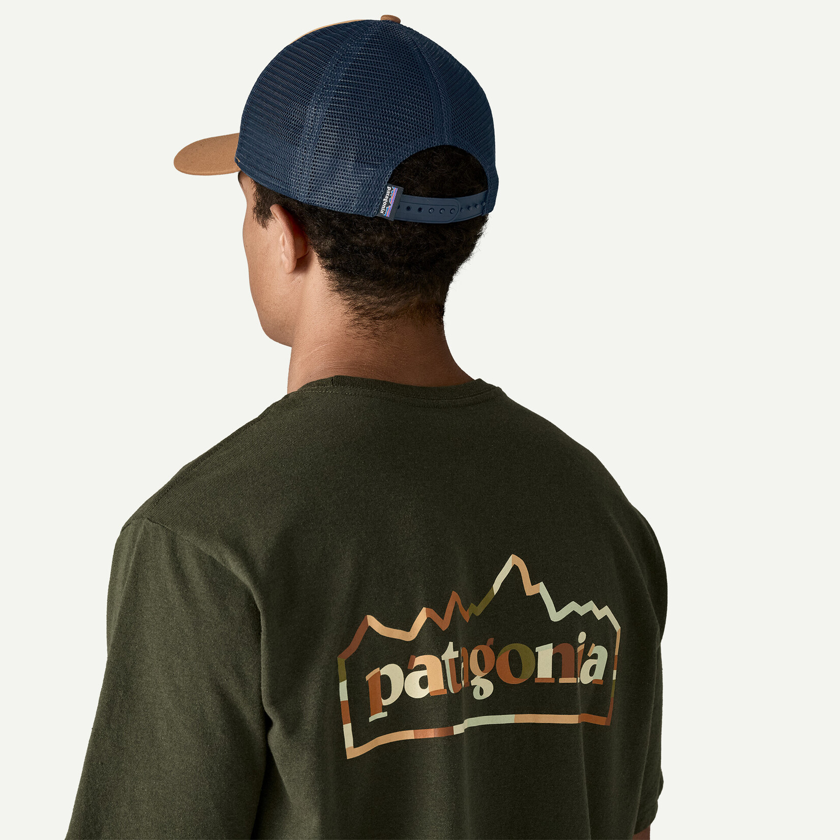 Patagonia Patagonia P-6 Logo LoPro Trucker Hat Talon Gold ALL