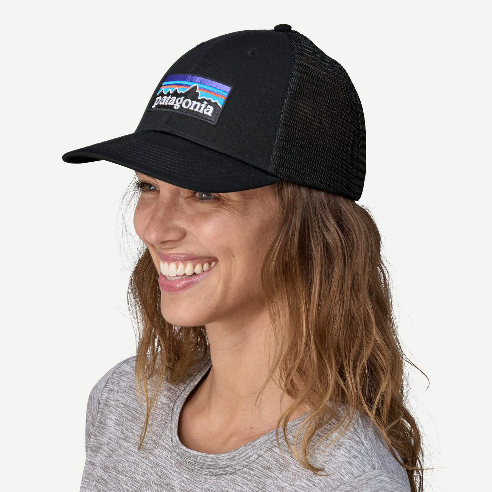 Patagonia Patagonia P-6 Logo LoPro Trucker Hat Black ALL