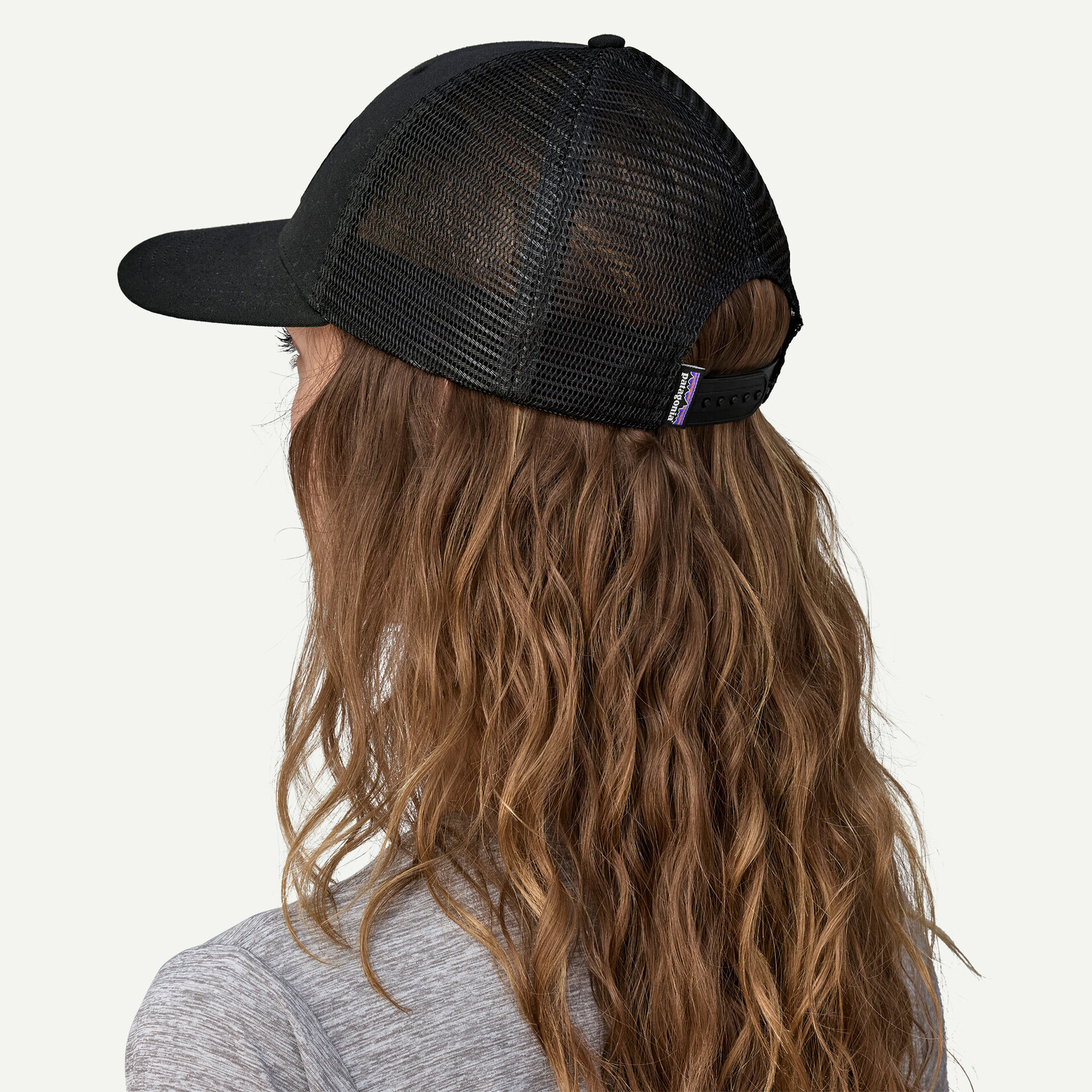 Patagonia Patagonia P-6 Logo LoPro Trucker Hat Black ALL