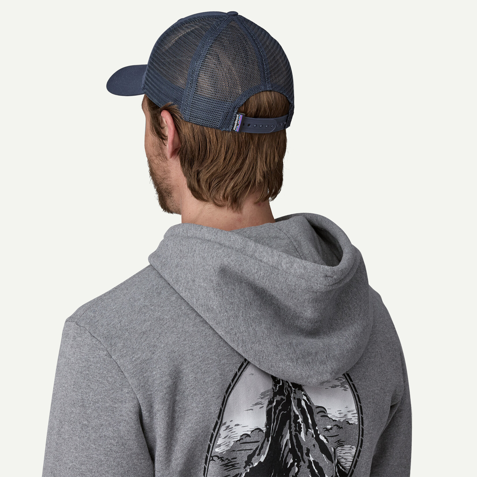 Patagonia Patagonia P-6 Logo LoPro Trucker Hat New Navy ALL