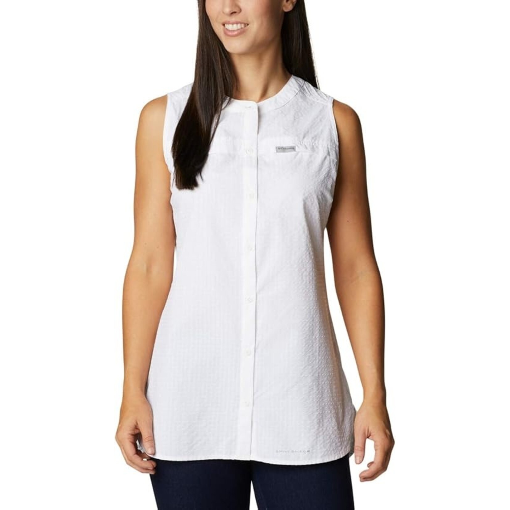 Columbia FINAL SALE - Columbia - Women's Silver Ridge Novelty Tunic White M