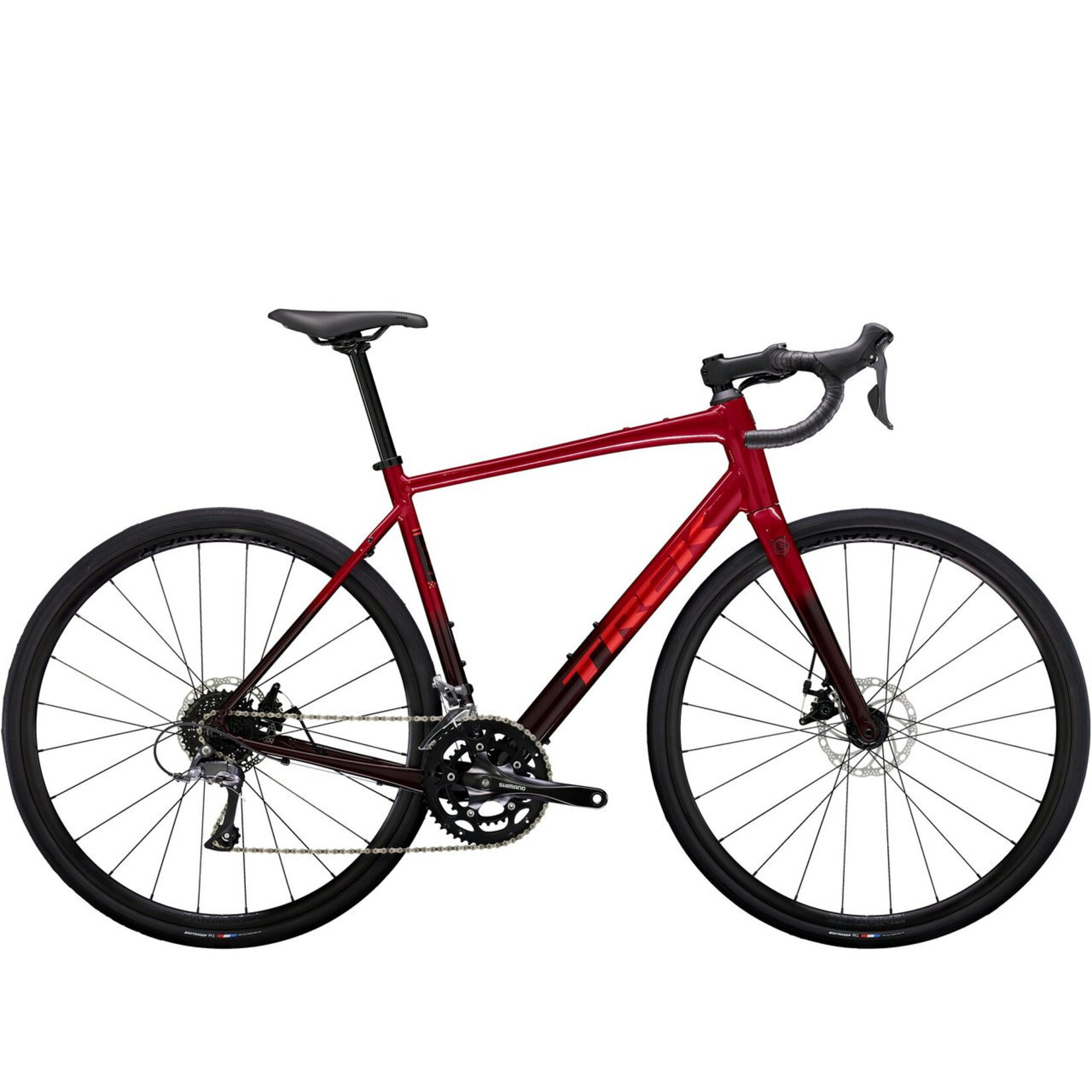 Trek Trek - Domane AL 2 Gen 4 - 52 - Crimson to Dark Carmine Fade