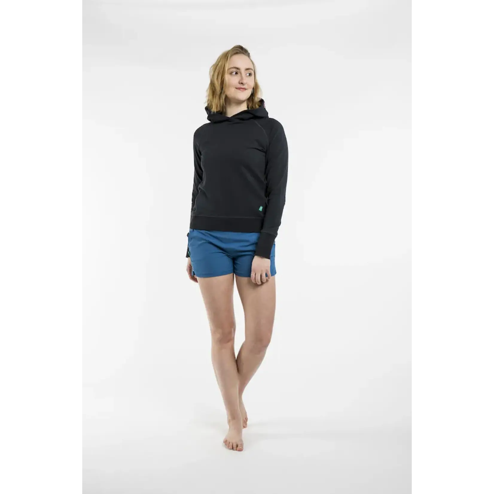 PEPPERMINT CYCLING Mellow Hoody, Black, Large